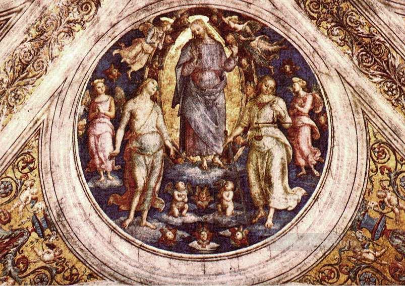 Christ in his Glory Renaissance Pietro Perugino Oil Paintings